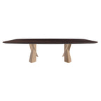 Mad Max Wood Dining Table: Barrel Top