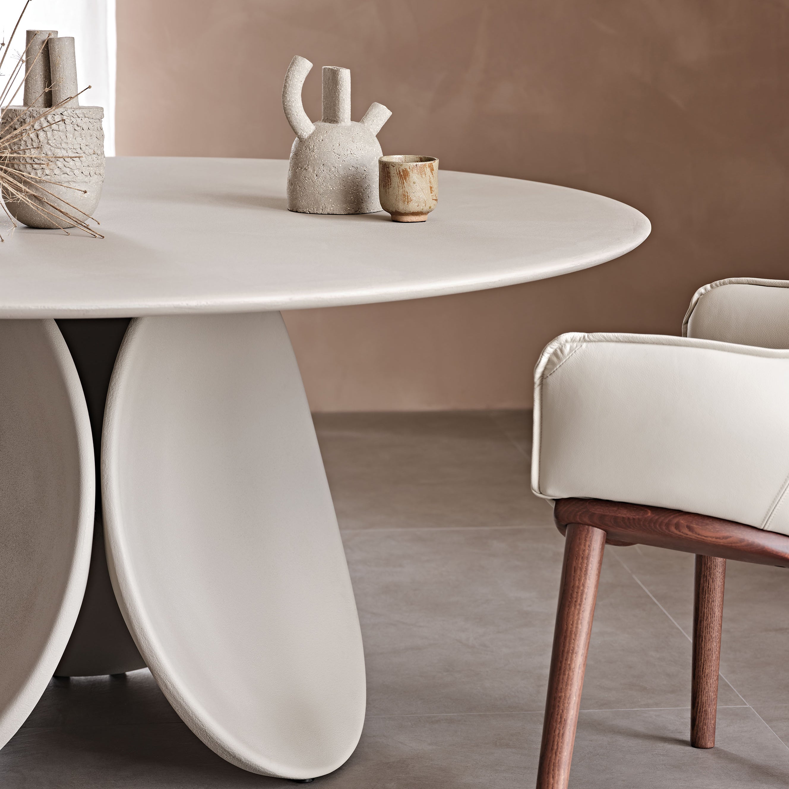 Maxim Argile Round Dining Table
