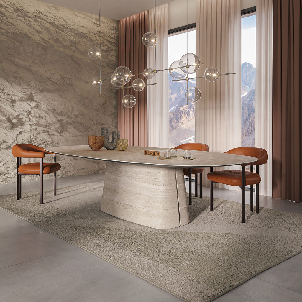 Napoleon Keramik Dining Table: Oval