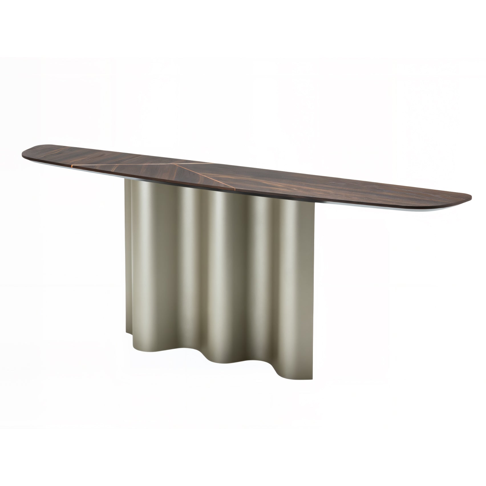 Nettuno Wood Console Table: Low