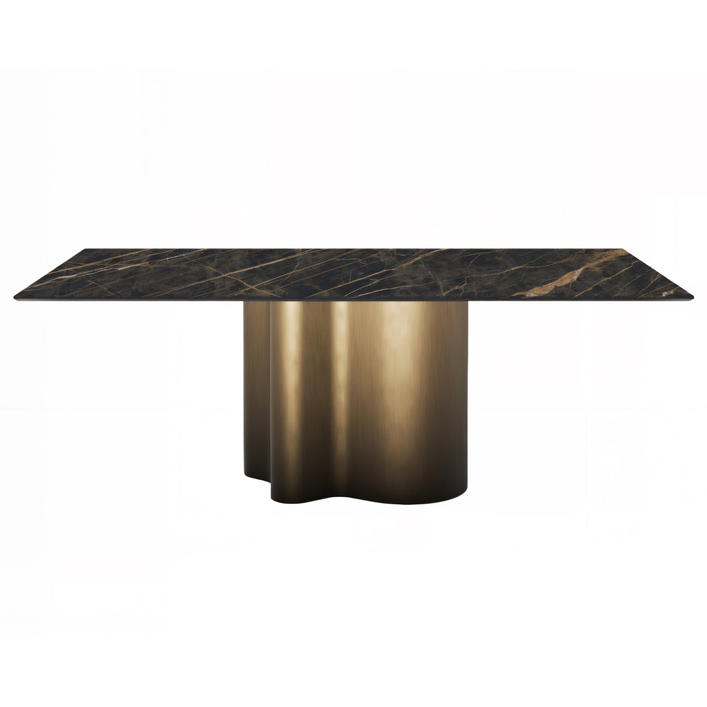 Papelito Keramik Dining Table: Rectangle