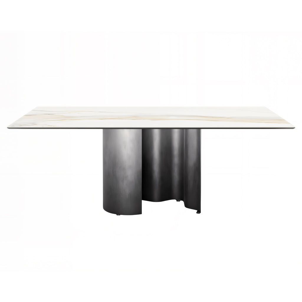 Papelito Keramik Dining Table: Rectangle