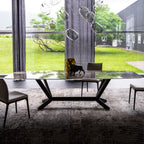 Planer Crystalart Dining Table: Sag