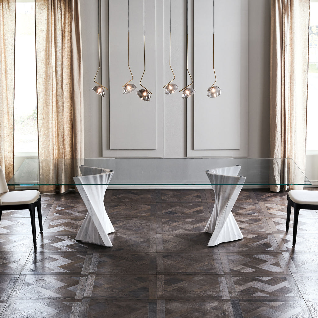 Plisset Dining Table: Rectangle
