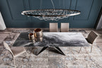 Premier Crystalart Dining Table: Rectangle