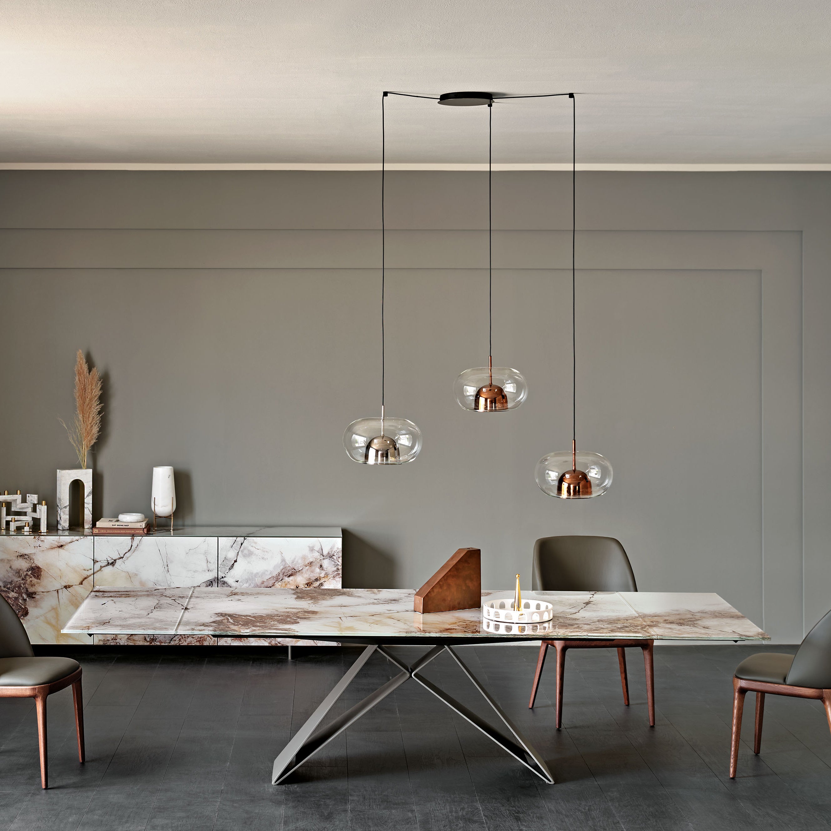 Premier Crystalart Drive Extendable Dining Table