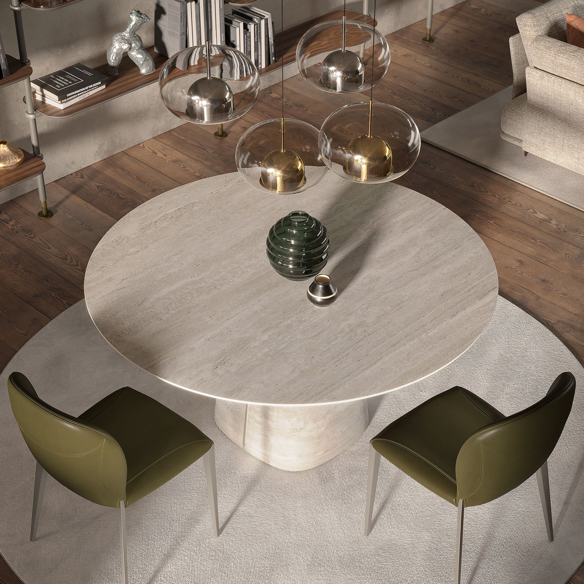 Rado Keramik Round Dining Table