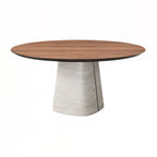 Rado Wood Round Dining Table