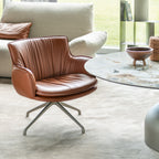 Rhonda Lounge Swivel Armchair