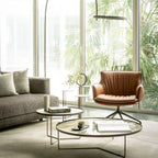 Rhonda Lounge Swivel Armchair