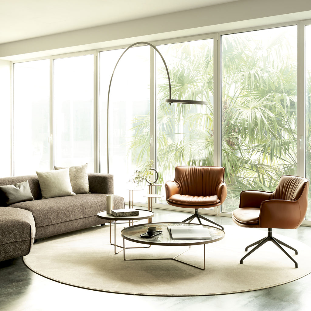 Rhonda Lounge Swivel Armchair