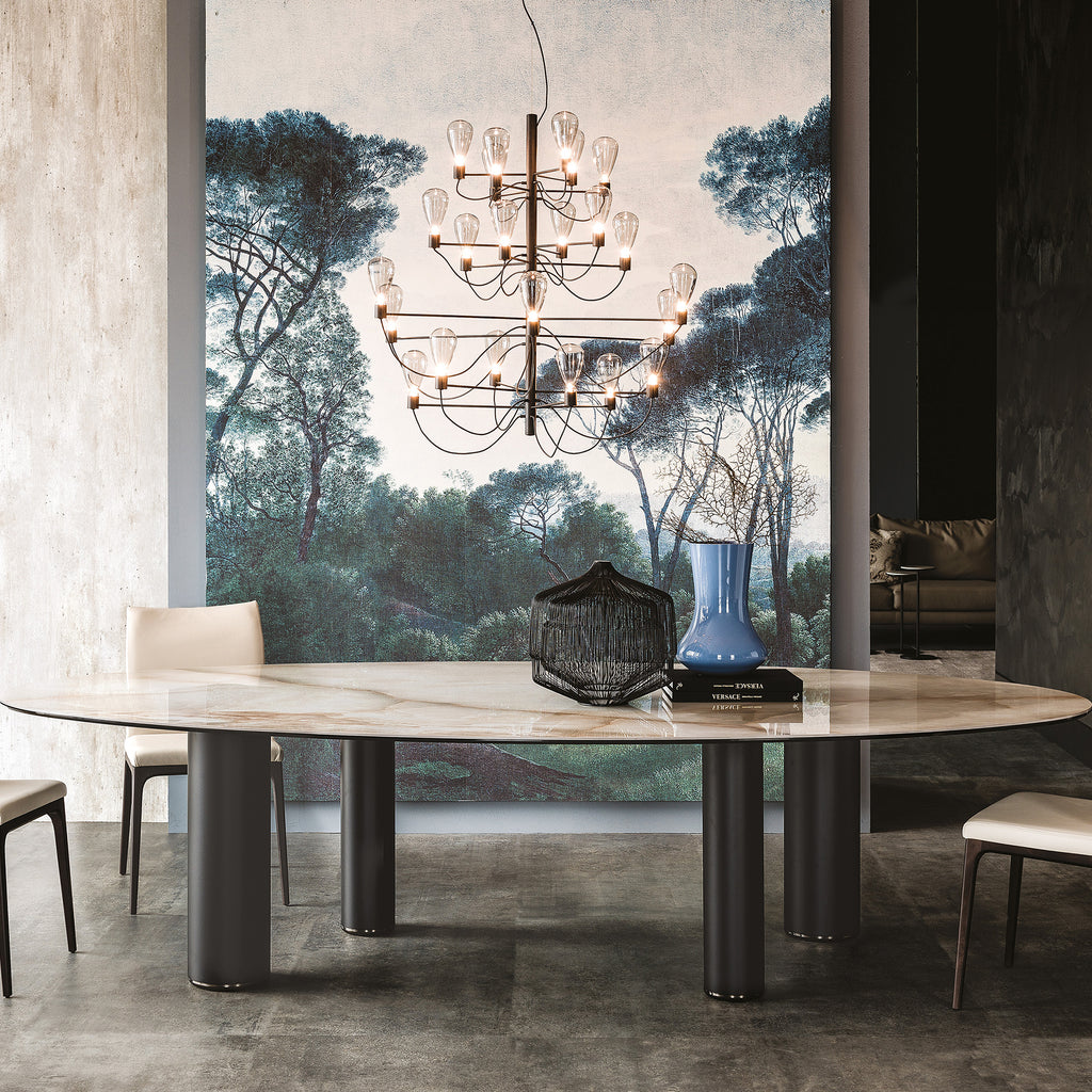Roll Keramik Dining Table: Oval