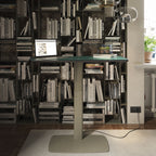 Runner Leather Height Adjustable Desk