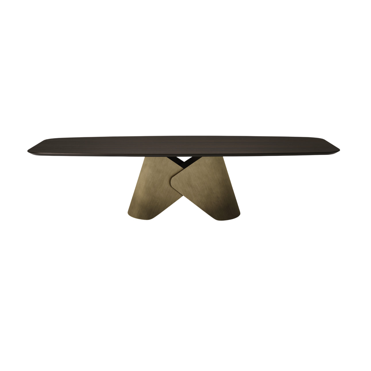 Scott Wood Dining Table: Barrel Top