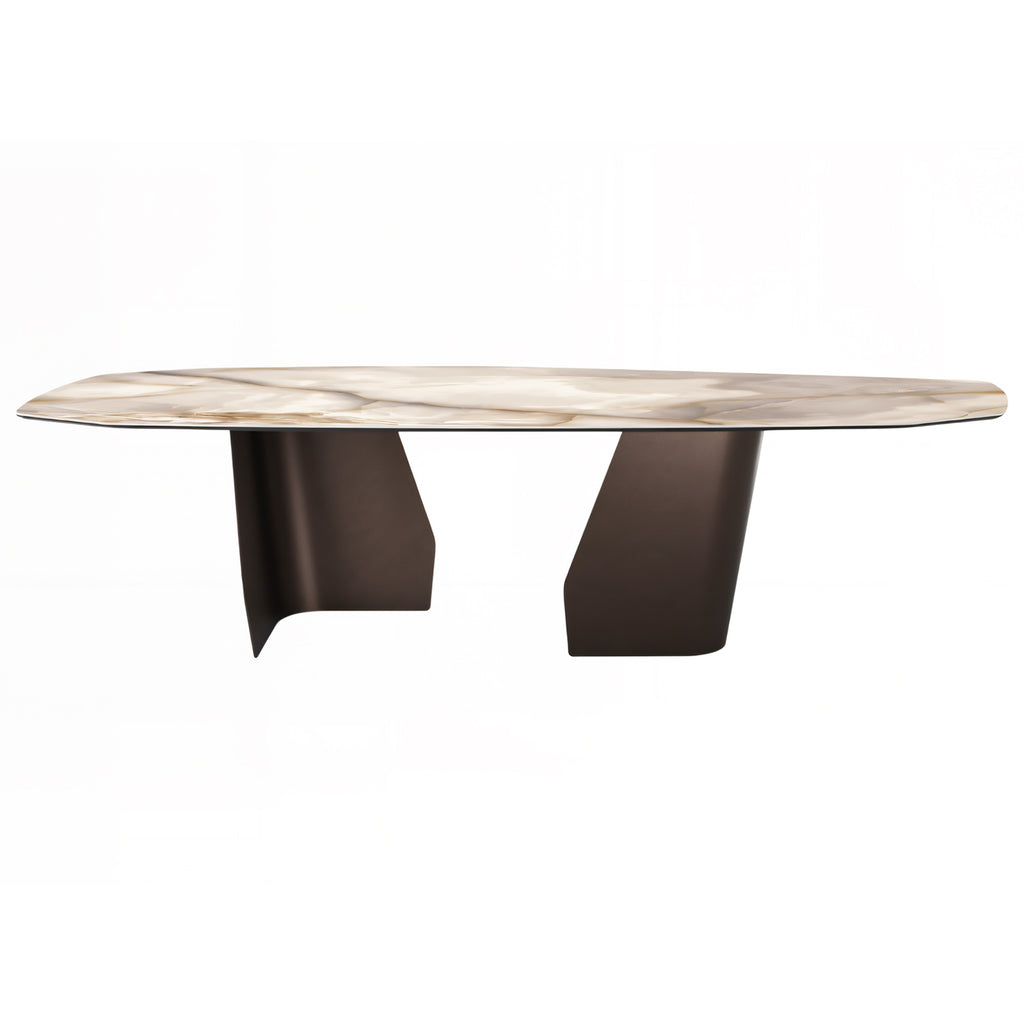 Senator Keramik Dining Table: Polygon