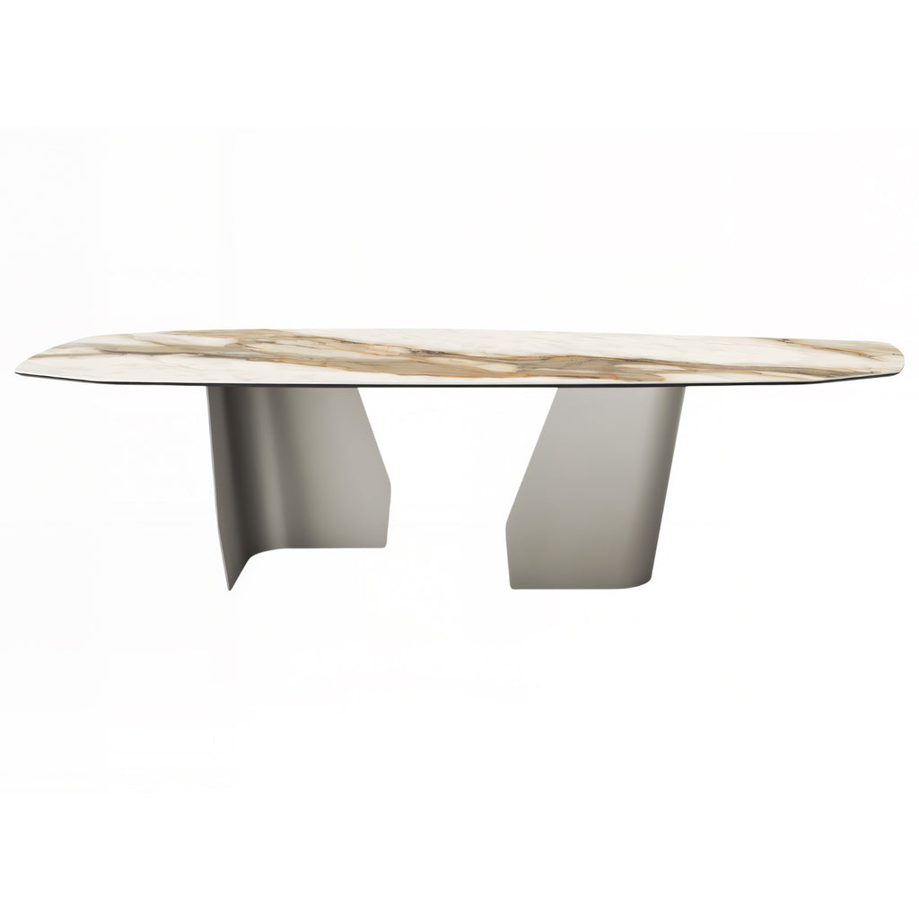 Senator Keramik Dining Table: Polygon