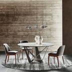 Skorpio Keramik Round Dining Table