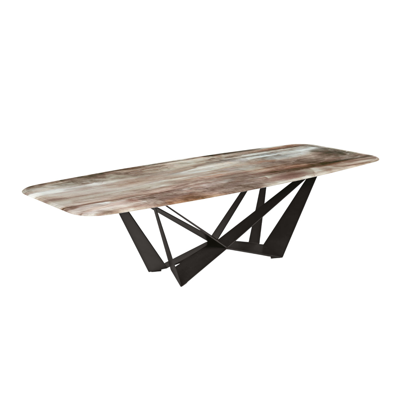 Skorpio Crystalart Dining Table: Sag