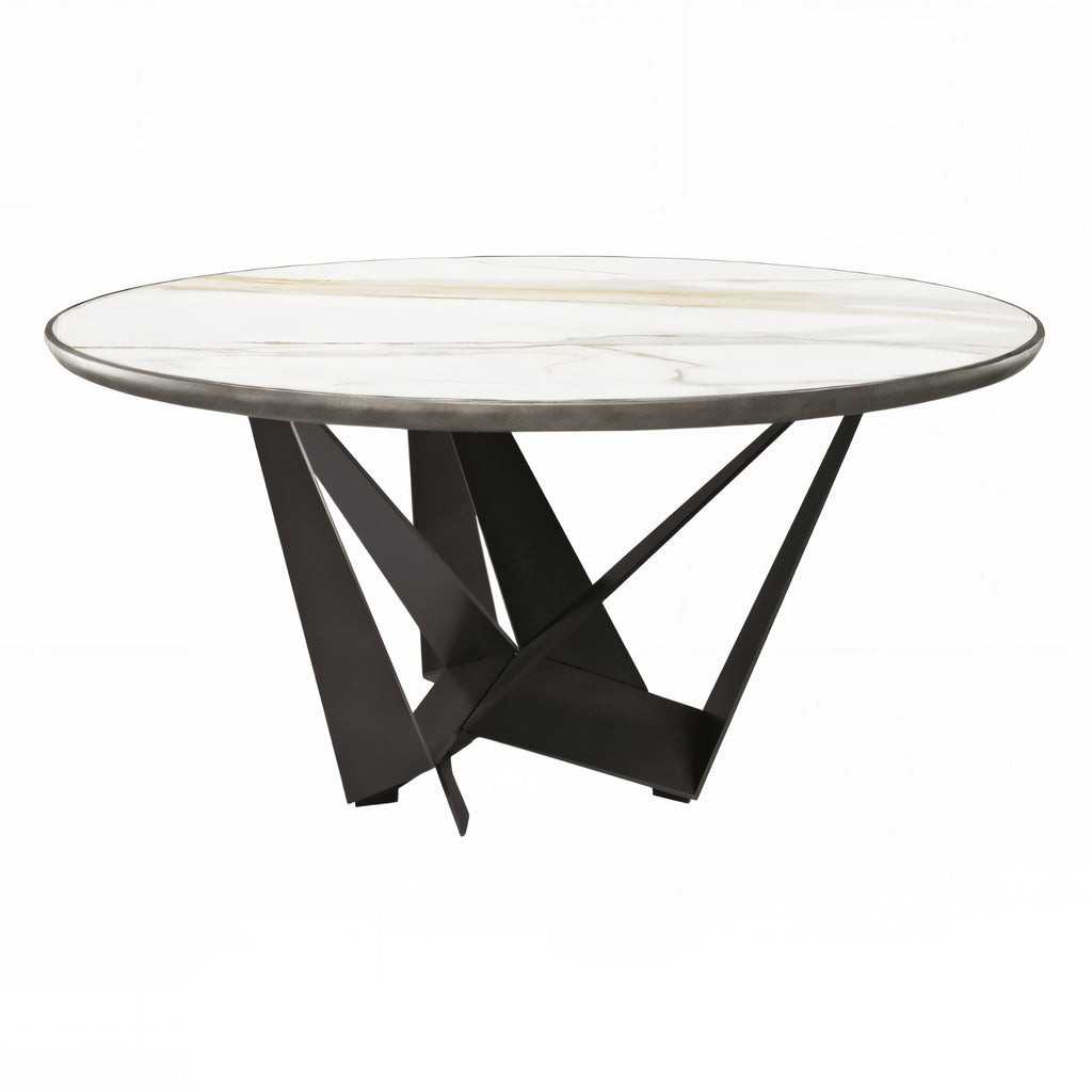 Skorpio Keramik Premium Round Dining Table
