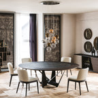 Skorpio Ker - Wood Round Dining Table