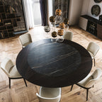 Skorpio Ker - Wood Round Dining Table