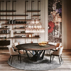 Skorpio Ker - Wood Round Dining Table