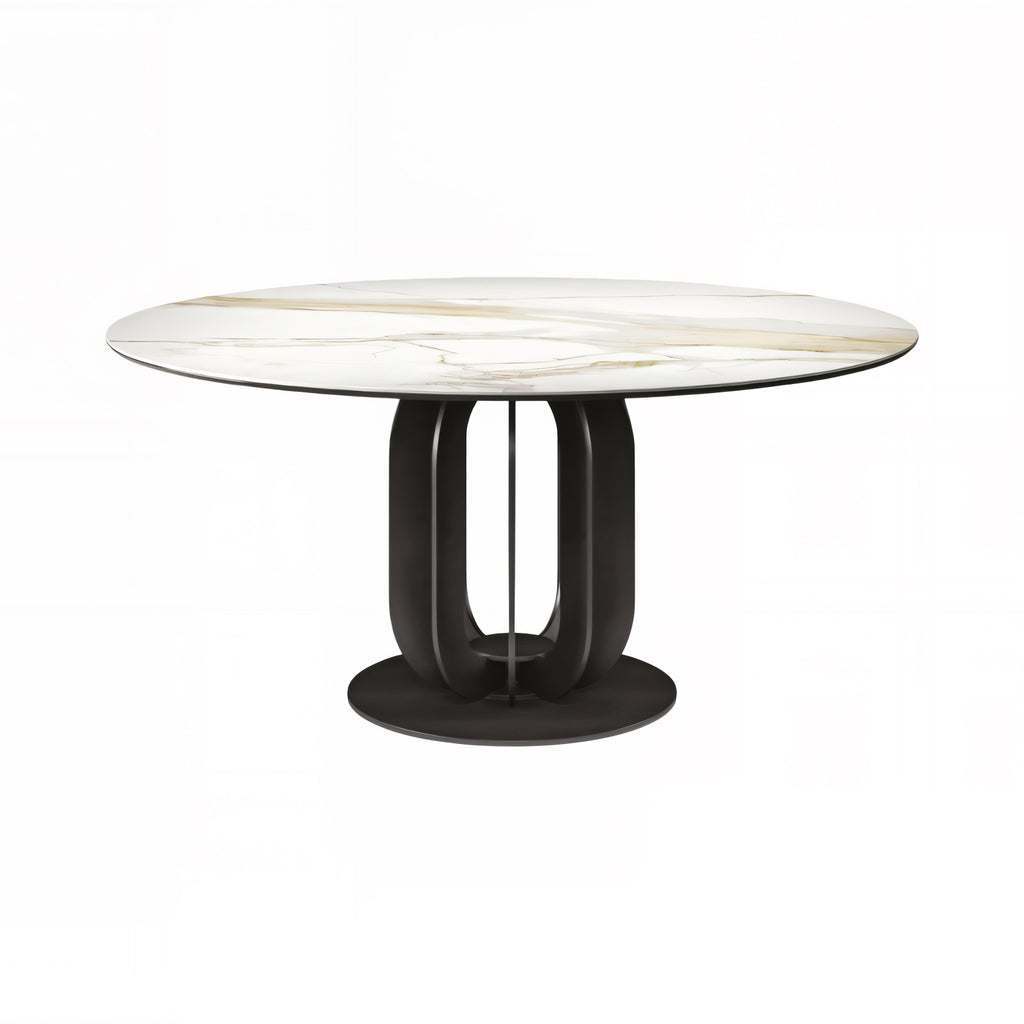 Soho Keramik Round Dining Table