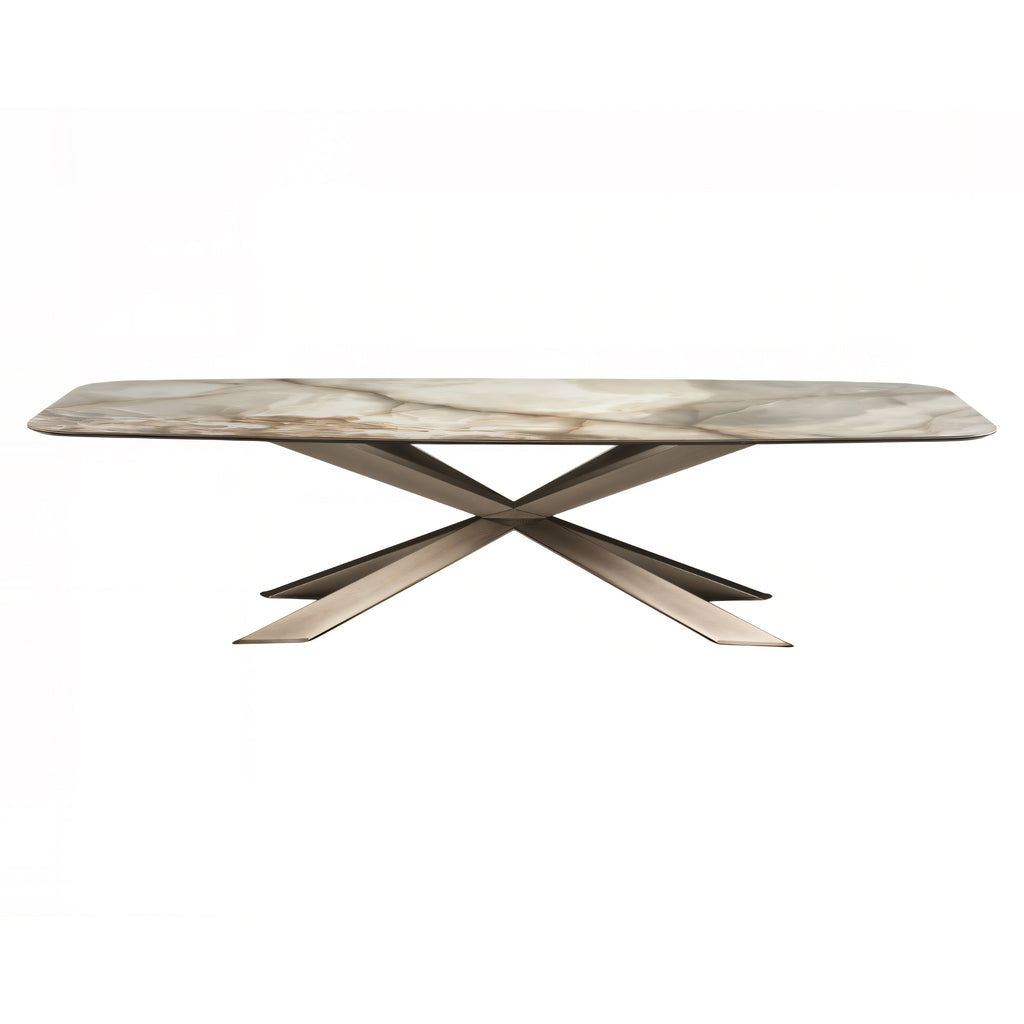 Spyder Keramik Dining Table: Sag
