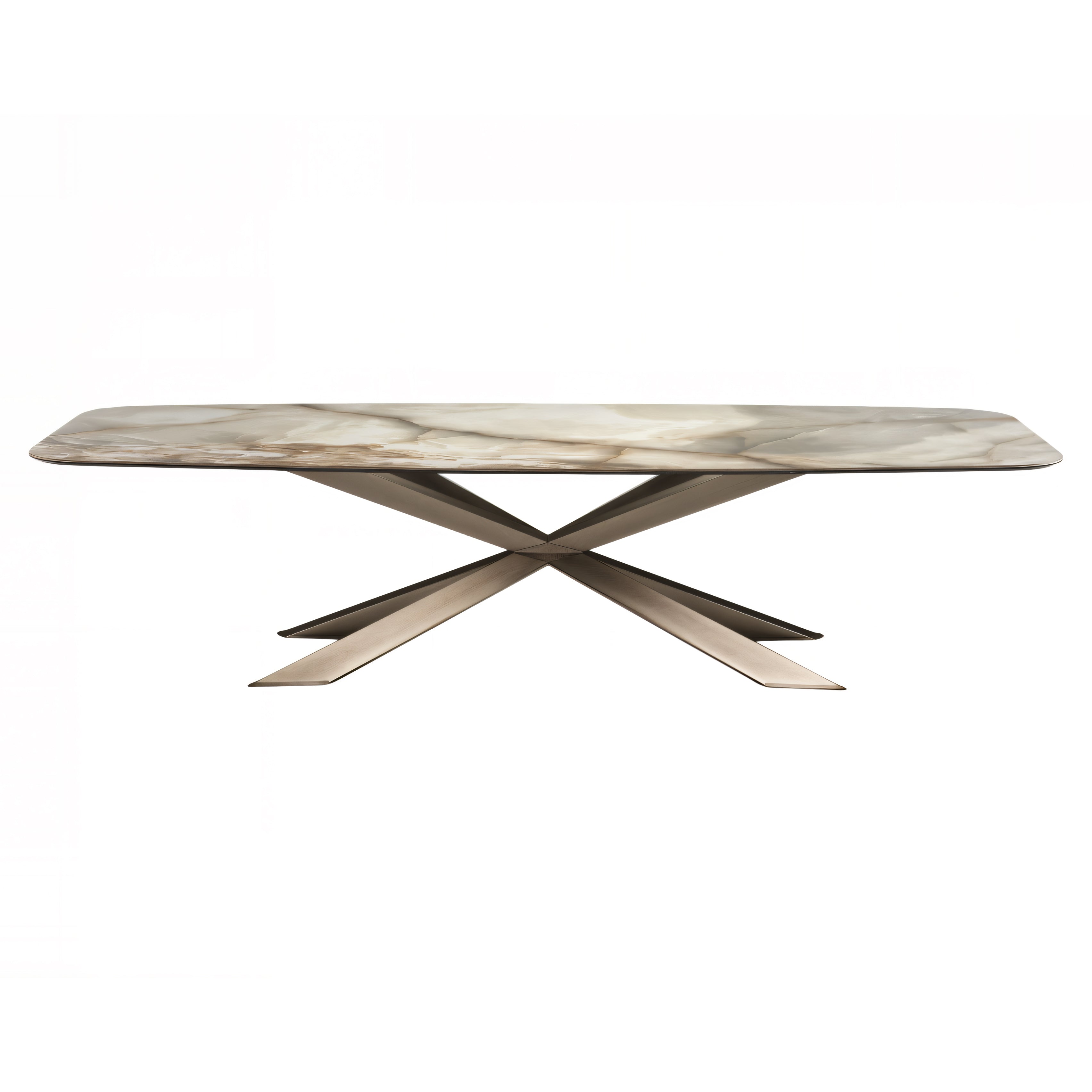 Spyder Keramik Dining Table: Sag