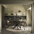 Spyder Keramik Premium Round Dining Table