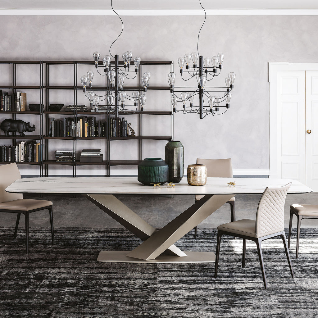 Stratos Keramik Dining Table: Sag