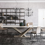 Stratos Keramik Dining Table: Sag