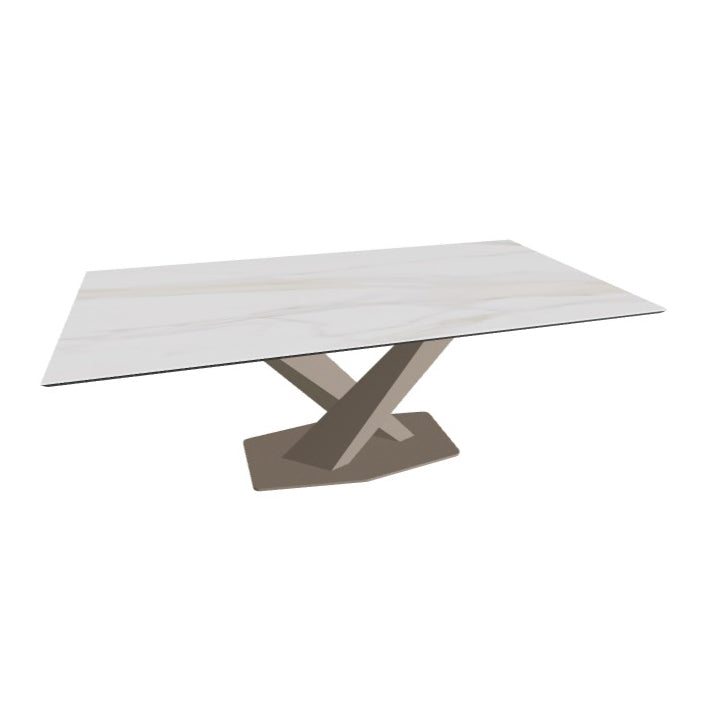 Stratos Keramik Dining Table: Rectangle