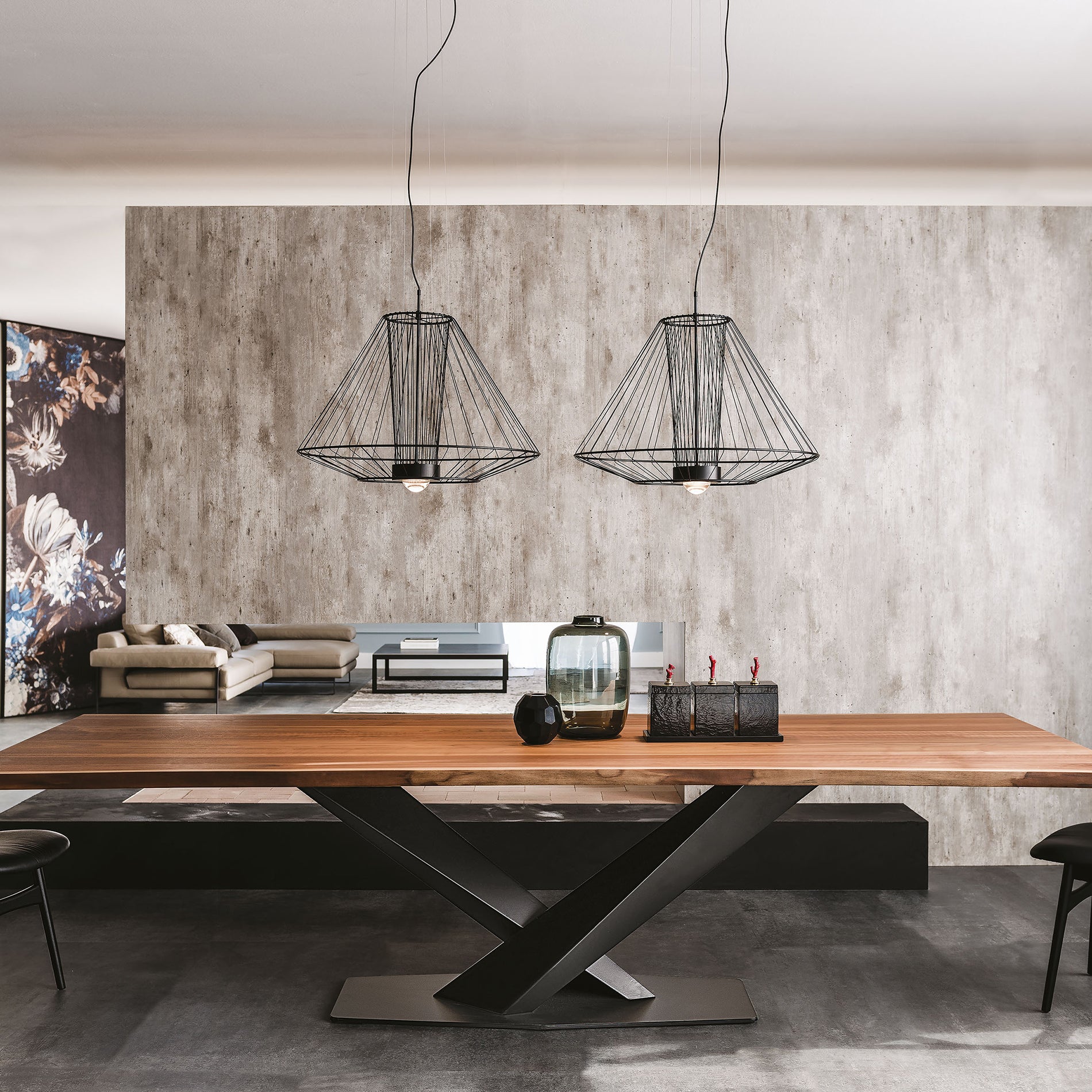 Stratos Wood Dining Table