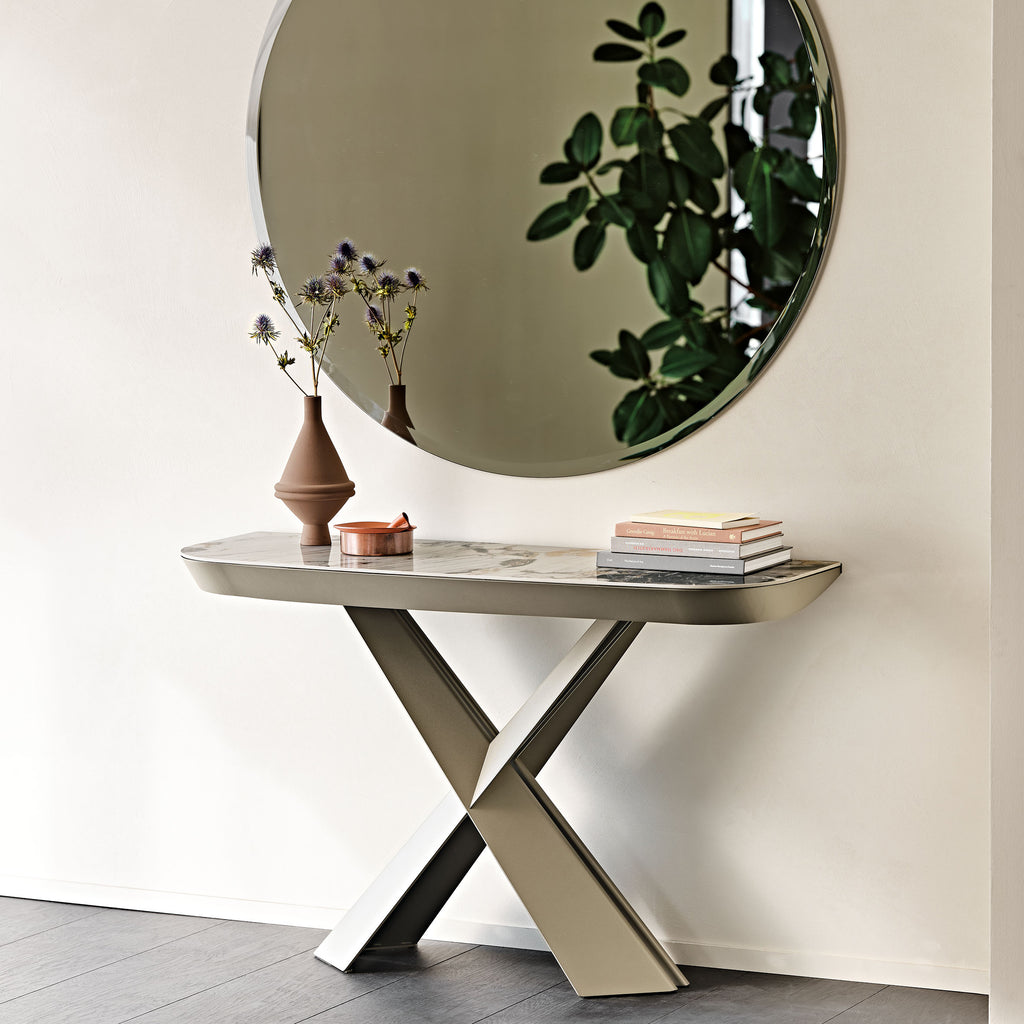 Terminal Keramik Drive Extendable Console Table