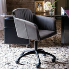 Tyler Swivel Chair with Wheels
