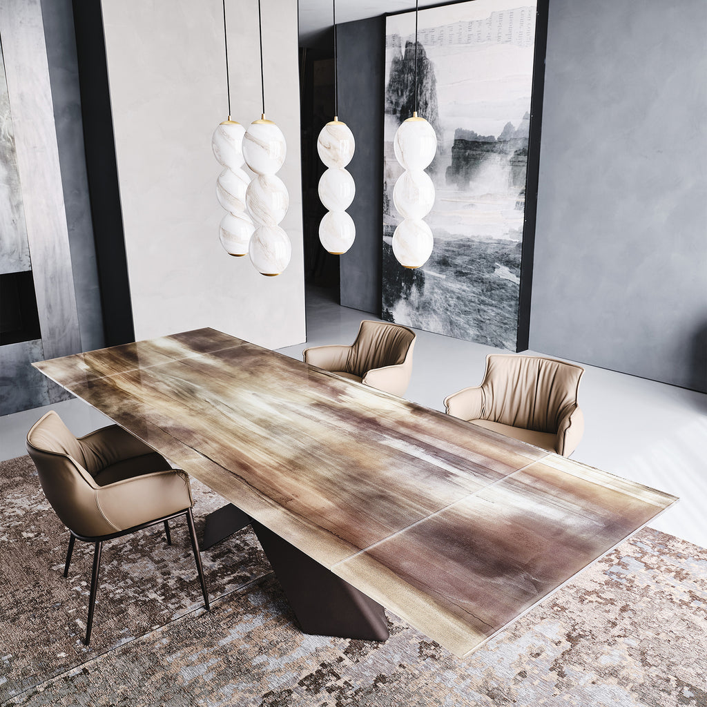 Tyron Crystalart Drive Extendable Dining Table
