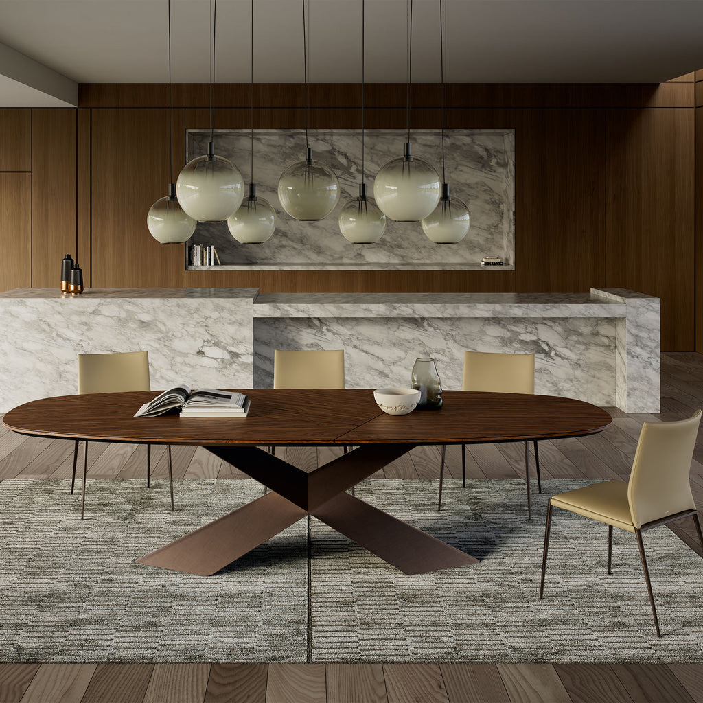 Tyron Wood Dining Table: Version Y