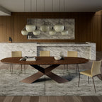 Tyron Wood Dining Table: Version Y