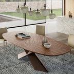 Tyron Wood Dining Table: Version Y