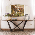 Westin Console Table: Wooden Top