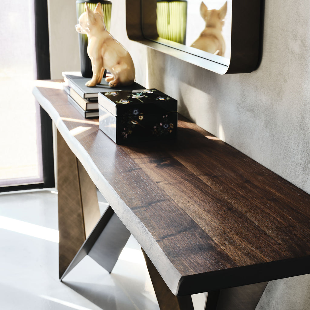 Westin Console Table: Wooden Top