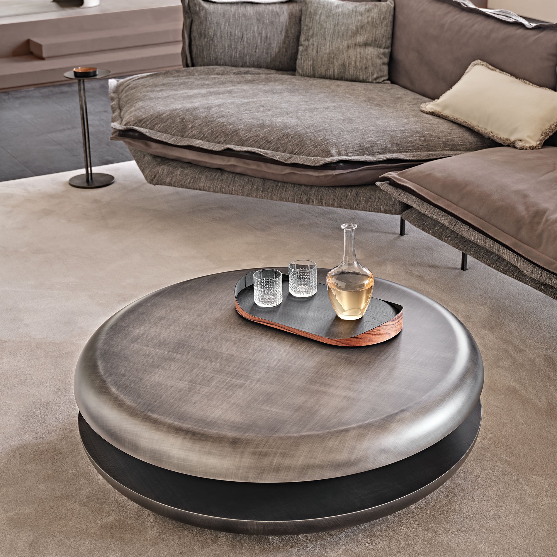 Yo-Yo Brushed Coffee Table