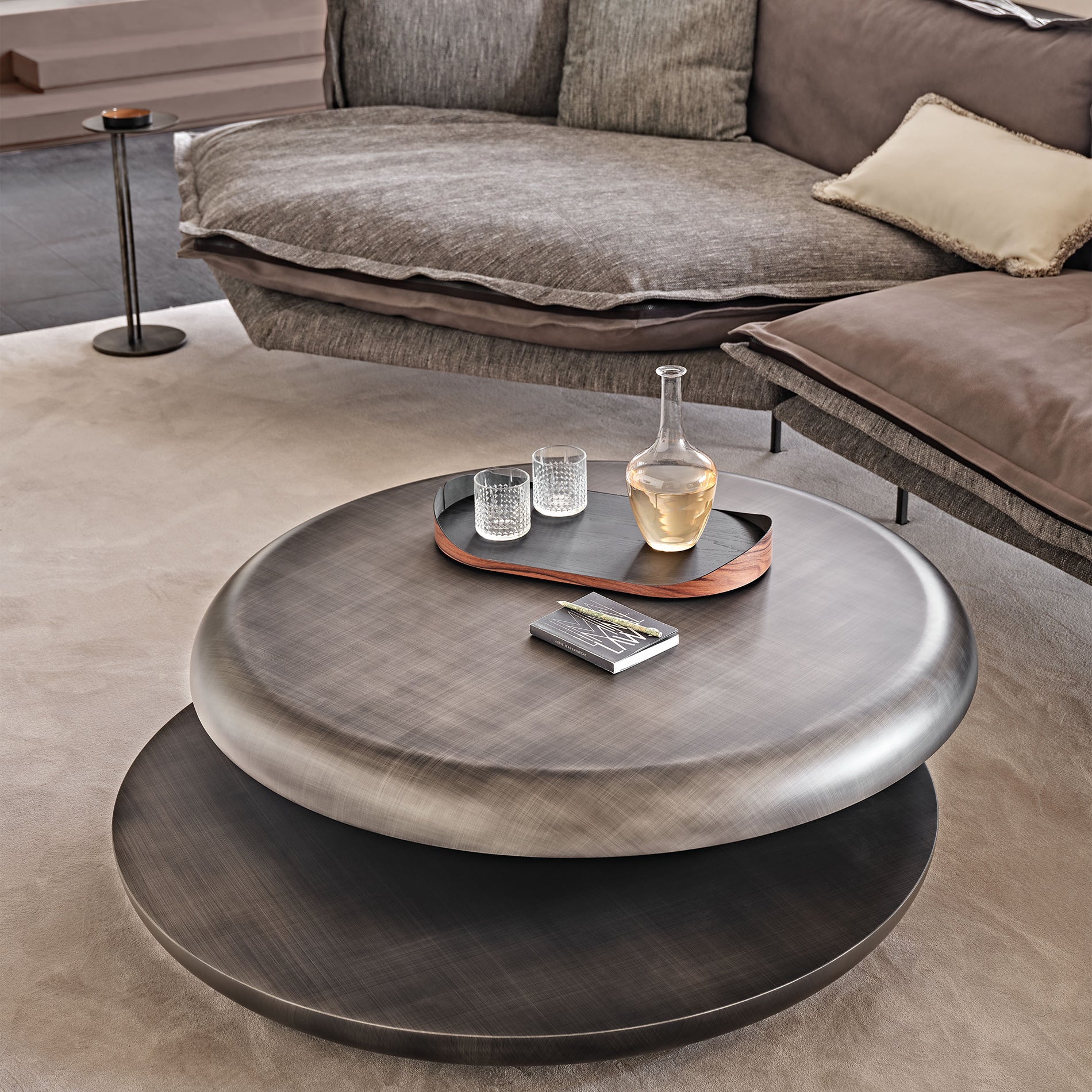 Yo-Yo Brushed Coffee Table