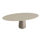 Yoda Argile Dining Table: Oval