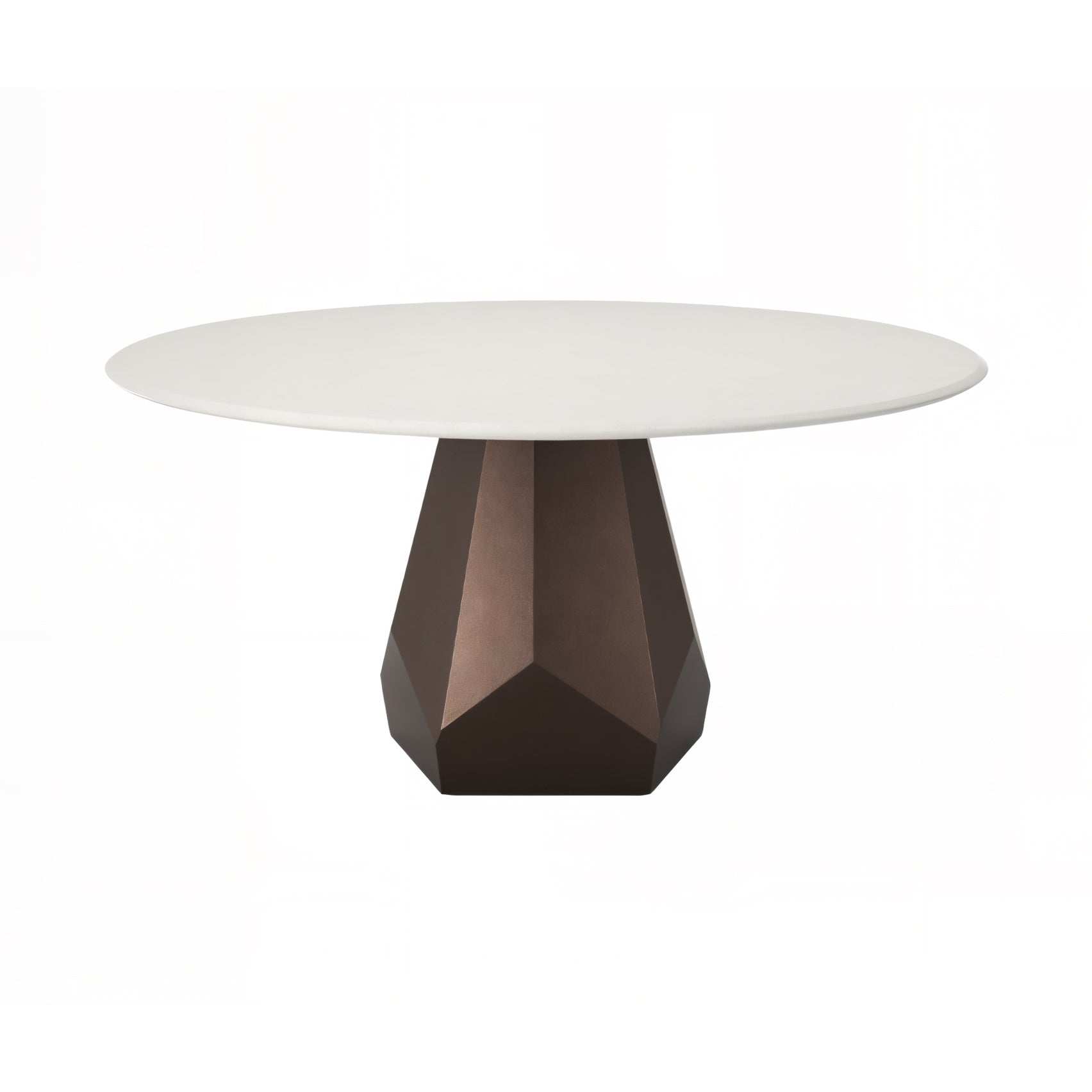 Zermatt Argile Round Dining Table