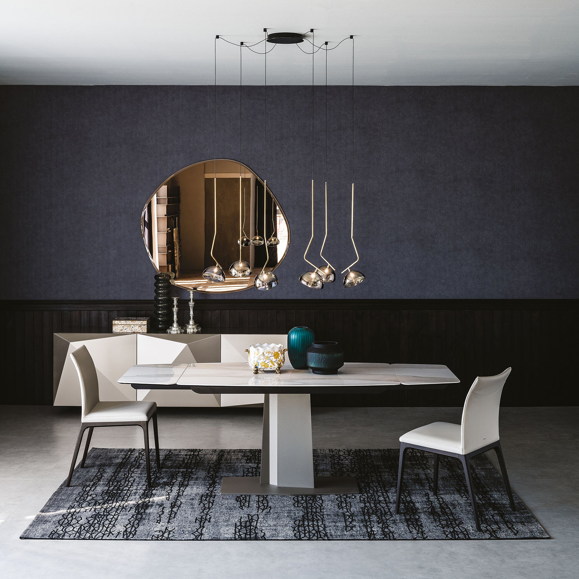 Duffy Keramik Drive Extendable Dining Table