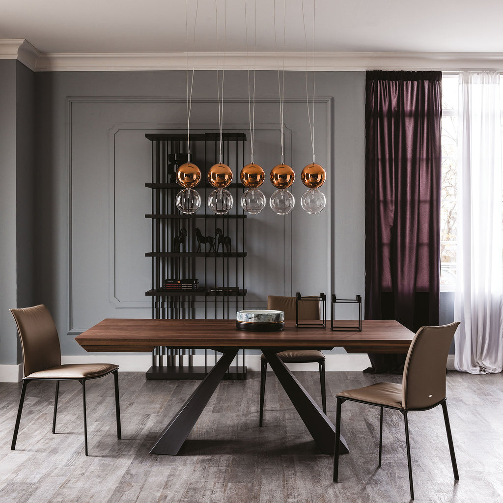 Eliot Wood Drive Extendable Dining Table
