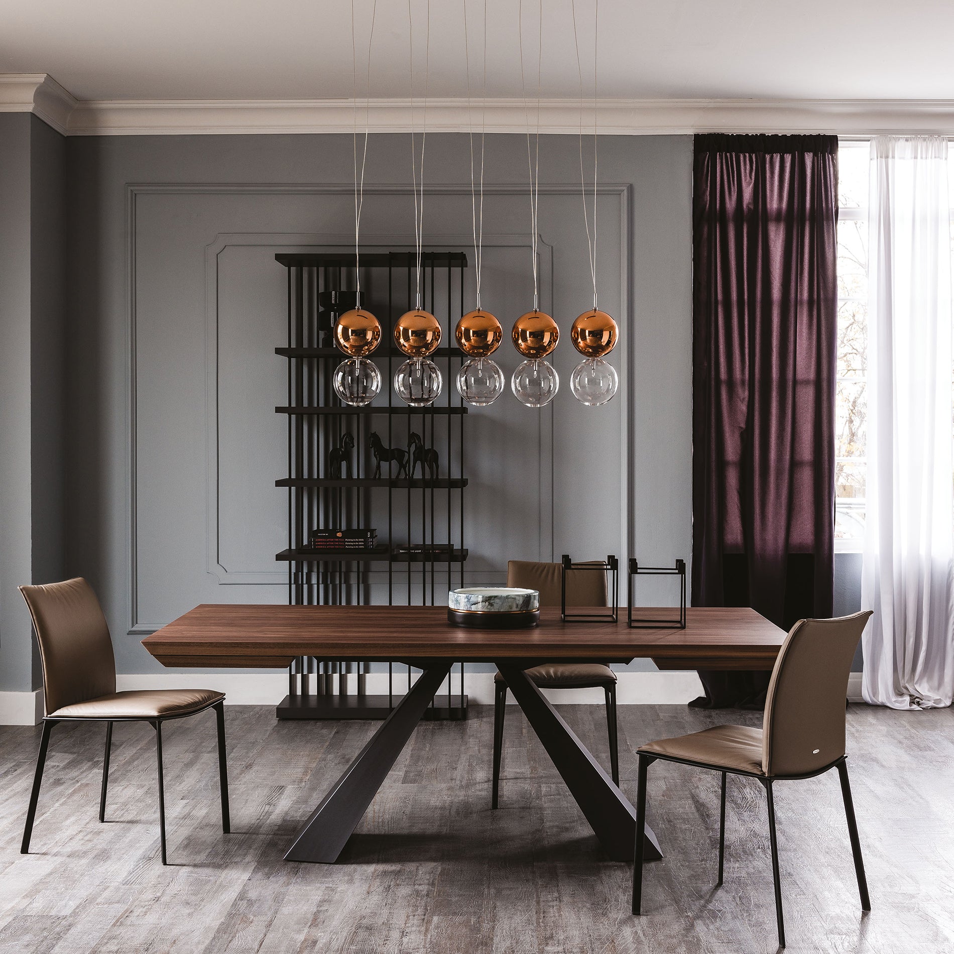 Eliot Wood Drive Extendable Dining Table