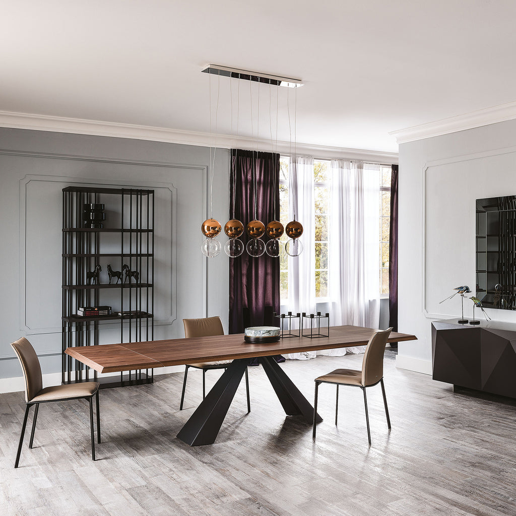 Eliot Wood Drive Extendable Dining Table
